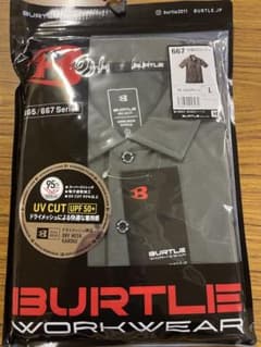 BURTLE 半袖ポロシャツ 667 ミルスグリーン Lのサムネイル