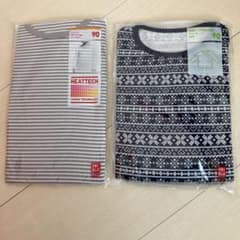 ヒートテックとクルーネックTシャツ  ３月末処分のサムネイル
