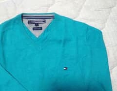 TOMMY HILFIGER ターコイズ セーター Sのサムネイル