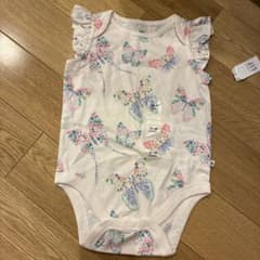 babyGap ベビー ロンパース 80cm 蝶柄のサムネイル