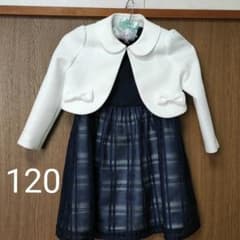 女の子　120　フォーマル　セレモニー　七五三　卒園　入学式　ワンピース　セットのサムネイル