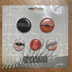 Mr.Children 缶バッジ popsaurusのサムネイル