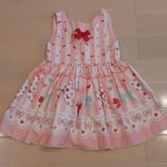 ハンドメイド　リボン　ワンピースのサムネイル