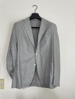 【KK】ボリオリ　シルク100％ジャケットCALAIS 春夏48グレー KK様専用】ボリオリ シルク100％ジャケットCALAIS 春夏48グレー - メルカリ