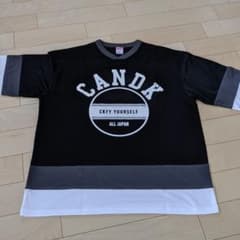 C&K  ホッケーやってる人が着てそうなTシャツ  Mサイズ  ブラックのサムネイル