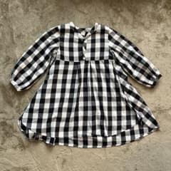 petit main チェック柄ワンピース 130cmのサムネイル