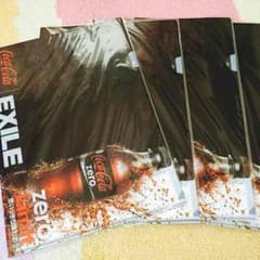 EXILE クリアファイル コカ・コーラのサムネイル