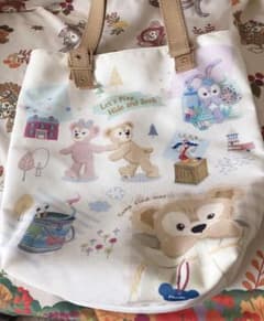 ゆうき様専用　ダッフィー　かくれんぼ　トートバッグのサムネイル