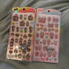 【新品未使用】【正規品】モンチッチ　うるちゅルシール2種