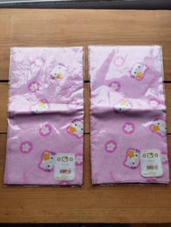貴重！レトロ！キティ風呂敷♡ 激レア/1997年製】ハローキティ 風呂敷 2枚組 サンリオ 当時物 レトロ