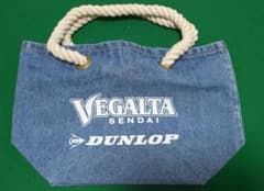 ベガルタ仙台×DUNLOP トートバッグ デニムのサムネイル