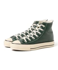 Converse All Star Made in Japanグリーンレザーハイのサムネイル