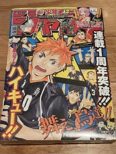 ゆ*ー様 週刊少年ジャンプ 2012年　12号　ハイキュー　新連載 週刊少年ジャンプ 2013年12号 ハイキュー!! 表紙 - メルカリ