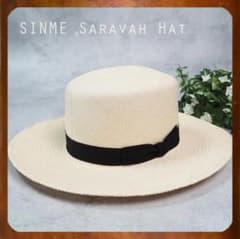 未使用品 SINME × Saravah Hat Panama hat 58 - メルカリ