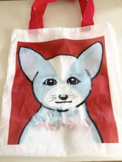 松田ペット 「例の看板」 エコバッグ チワワのサムネイル