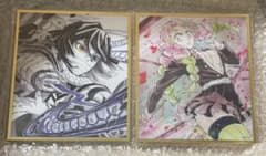 Demon Slayer: Kimetsu no Yaiba WEBSHOP Lottery - Acrylic Shikishi (Art Board) - Iguro Obanai & Kanroji Mitsuri