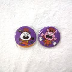 スタジオUG 缶バッジ ハロウィン ごきげんぱんだ ラブラビット