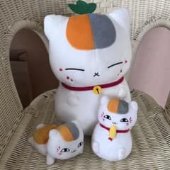 나츠메 친구장 냥코 선생님 봉제인형 3개 세트