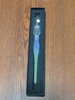 aun クロードモネ ガラスペン 睡蓮 中細 FM 大原美術館×うさぎや