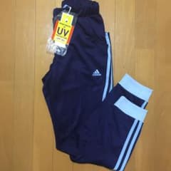 adidas アディダス ジャージ 女の子 ネイビー 水色のサムネイル
