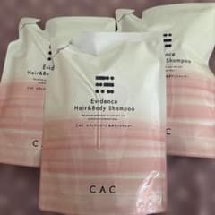 CACエヴィデンス ヘアー＆ボディシャンプーレフィル４個 CAC化粧品 エヴィデンス CAC化粧品 ヘア＆ボディシャンプー レフィル400ml ×3袋