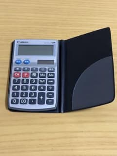 Canon 電卓 LS-12TU II 手帳型ケース付きのサムネイル