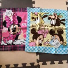 신품 Disneybaby 미키 미니 핸드 타올