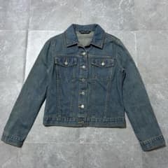MARGINAL GLAMOR 데님 재킷 G장 쇼트 길이