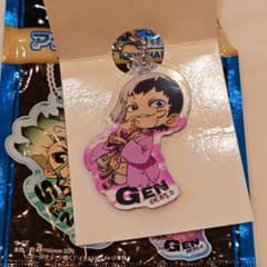 DAISO ダイソー Dr.STONE アクリルキーホルダーあさぎりゲンのサムネイル
