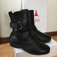 fit fit  ☆ショートブーツ ☆黒のサムネイル