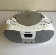東芝CDラジオ　TY CR10 ポータブルCDプレーヤー TOSHIBA 東芝 CDラジカセ ポータブルCDプレーヤー TY-CR10 - メルカリ