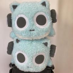 ブルーハムハムふんわりねそべりBIGぬいぐるみ〜2体