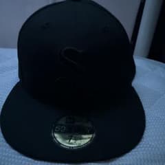 New Era 59FIFTY ブラックキャップ 7 1/8 New Era 59FIFTY キャップ ブラック 7 1/2 - メルカリ