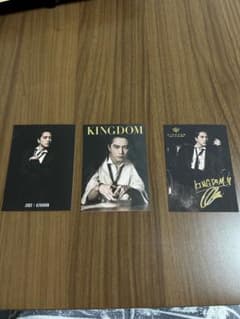 【登坂広臣フォトカード】KINGDOM 3枚セット サイン入りのサムネイル