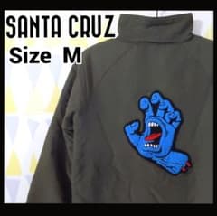 【即完売】サンタクルーズ 両面ワッペン 裏ボア コーチジャケット 人気カラー 即完売】サンタクルーズ 両面ワッペン 裏ボア コーチジャケット