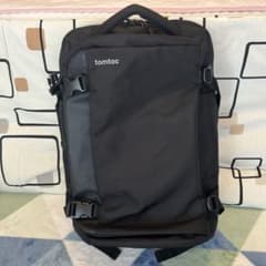tomtoc ブラック バックパック 40Lのサムネイル