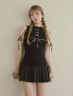 Darich ダーリッチドッキングレースアップミニワンピース - メルカリ