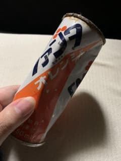 レトロ ビンテージ 缶 ファンタ オレンジ 初期物 空き缶のサムネイル