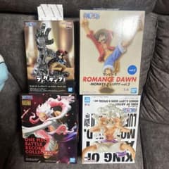 ワンピース フィギュア 4種セット ルフィ キッドのサムネイル