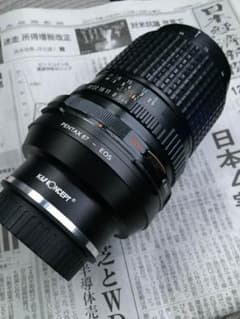 Pentax67＋eosアダプターのサムネイル
