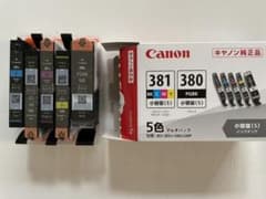 Canon キャノン　純正インク　BCI-381S+380S/5MPのサムネイル