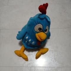 ニワトリ ぬいぐるみ ブルーのサムネイル