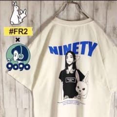 【超希少デザイン】 FR2 9090 NINETY 限定コラボ 即完売 Tシャツのサムネイル