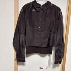 アプワイザーリッシェ新品2WAYシアーシャツアンサンブル2M茶 - メルカリ