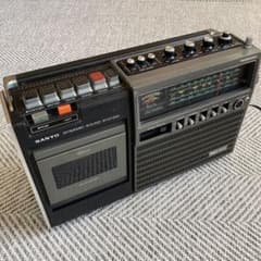 昭和レトロ40'sビンテージ　サンヨーSS68ジャンク ◇ラジオOK 昭和レトロ｜カセットレコーダー｜SANYO サンヨー MR