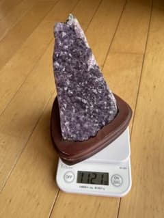 天然石まとめ売り 鉱物標本 紫色結晶 原石 ポイント型置物