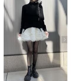 HONEY MI HONEY チュール ミニスカート アイボリー 新品未使用 HONEY MI HONEY チュール ミニスカート アイボリー 新品未使用 - メルカリ