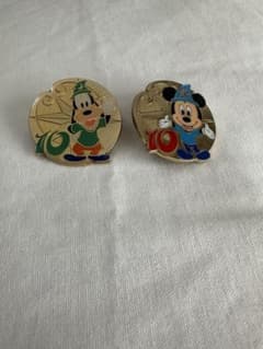 東京ディズニーシー 10周年 ピンバッジ 2種セットのサムネイル