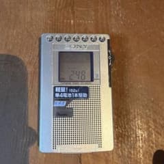 【日本製・希少】SONY ICF-R533V ポケットラジオ 3バンド 日本製・希少】SONY ICF-R533V ポケットラジオ 3バンド - メルカリ