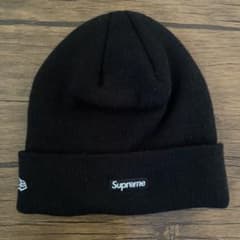 Supreme ニット帽 ブラック 日本製のサムネイル